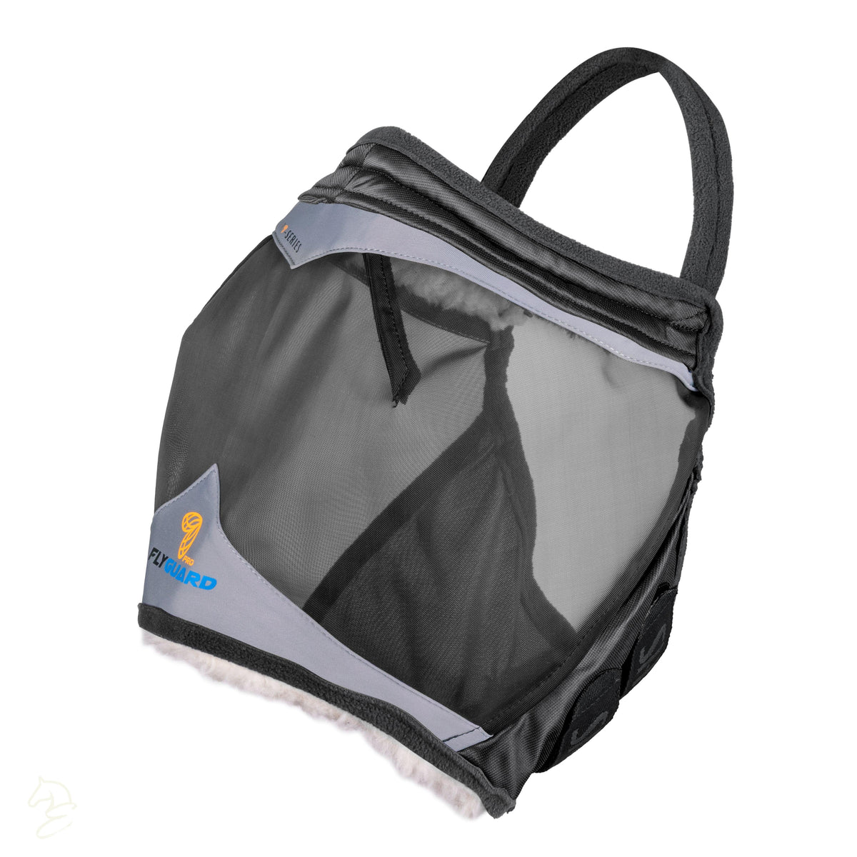 Shires Fine Mesh Earless Fly Mask-Fly Mask-Pegasus-Small Pony-Jet Black-Evolution Equestrian Co.