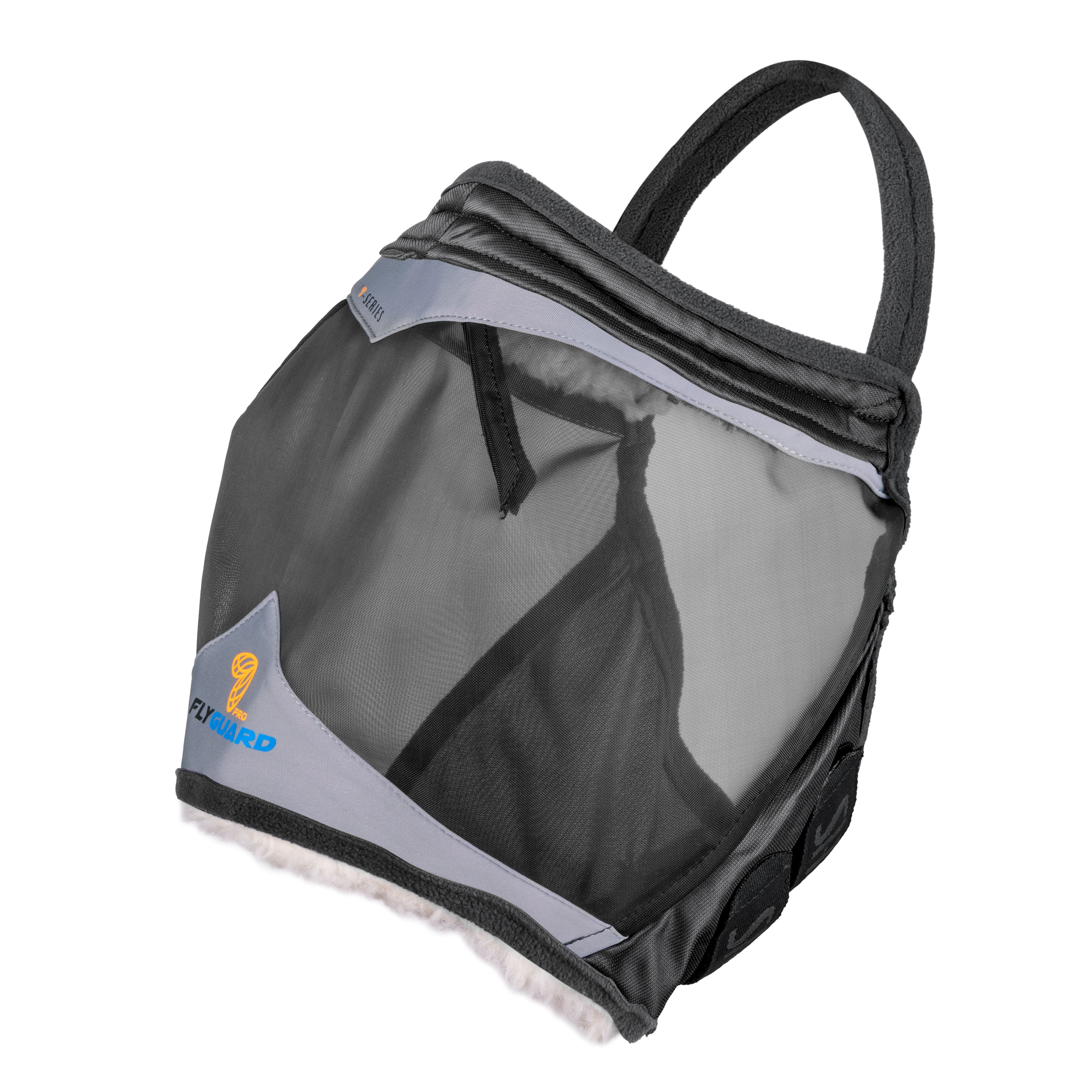 Shires Fine Mesh Earless Fly Mask-Fly Mask-Pegasus-Small Pony-Jet Black-Evolution Equestrian Co.
