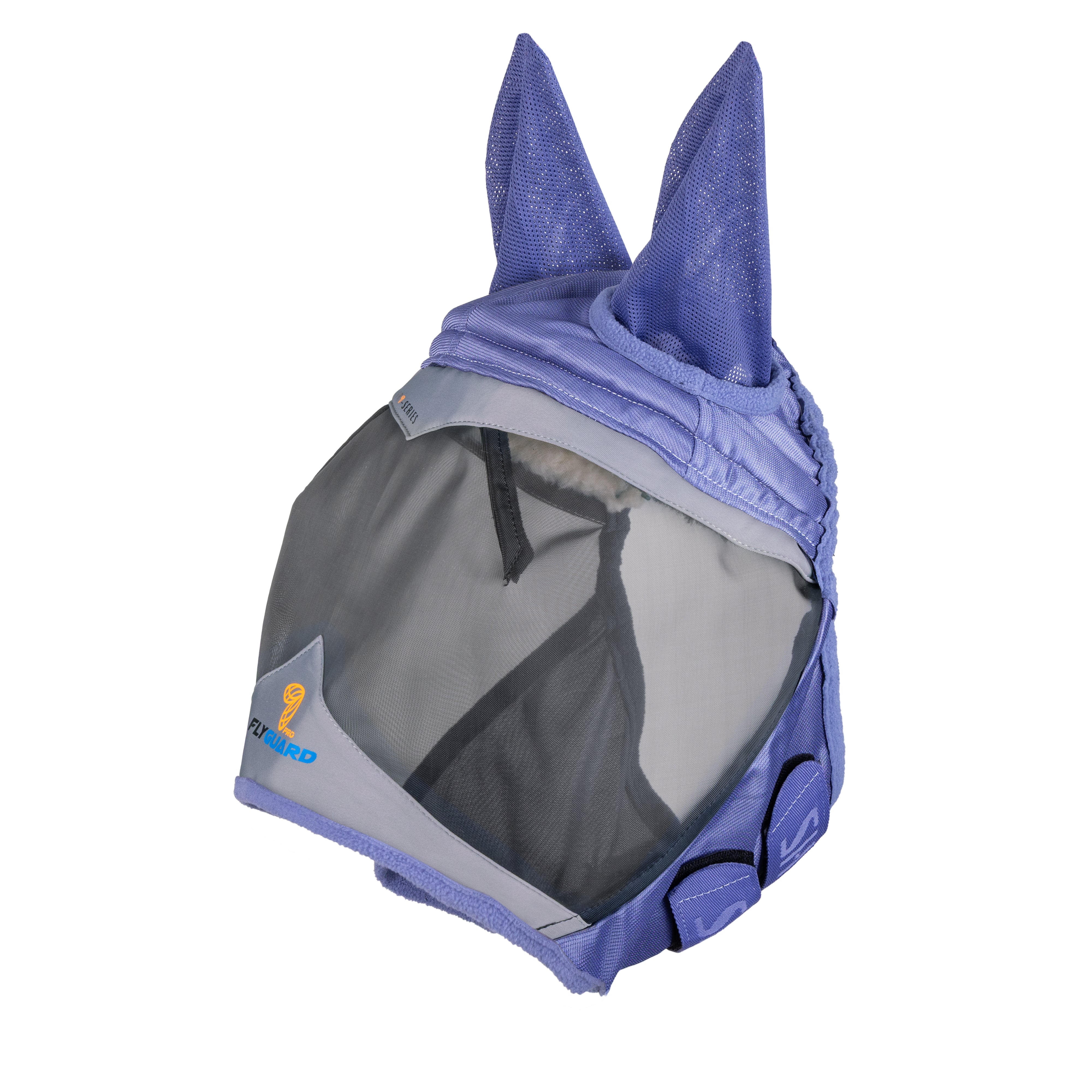 Shires Fine Mesh Fly Mask with Ears-Fly Mask-Pegasus-Small Pony-Jet Black-Evolution Equestrian Co.