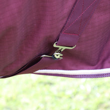 Load image into Gallery viewer, Shires Highlander Turnout Blanket 100g-Horse Blanket-Pegasus-69&quot;-Maroon-Evolution Equestrian Co.
