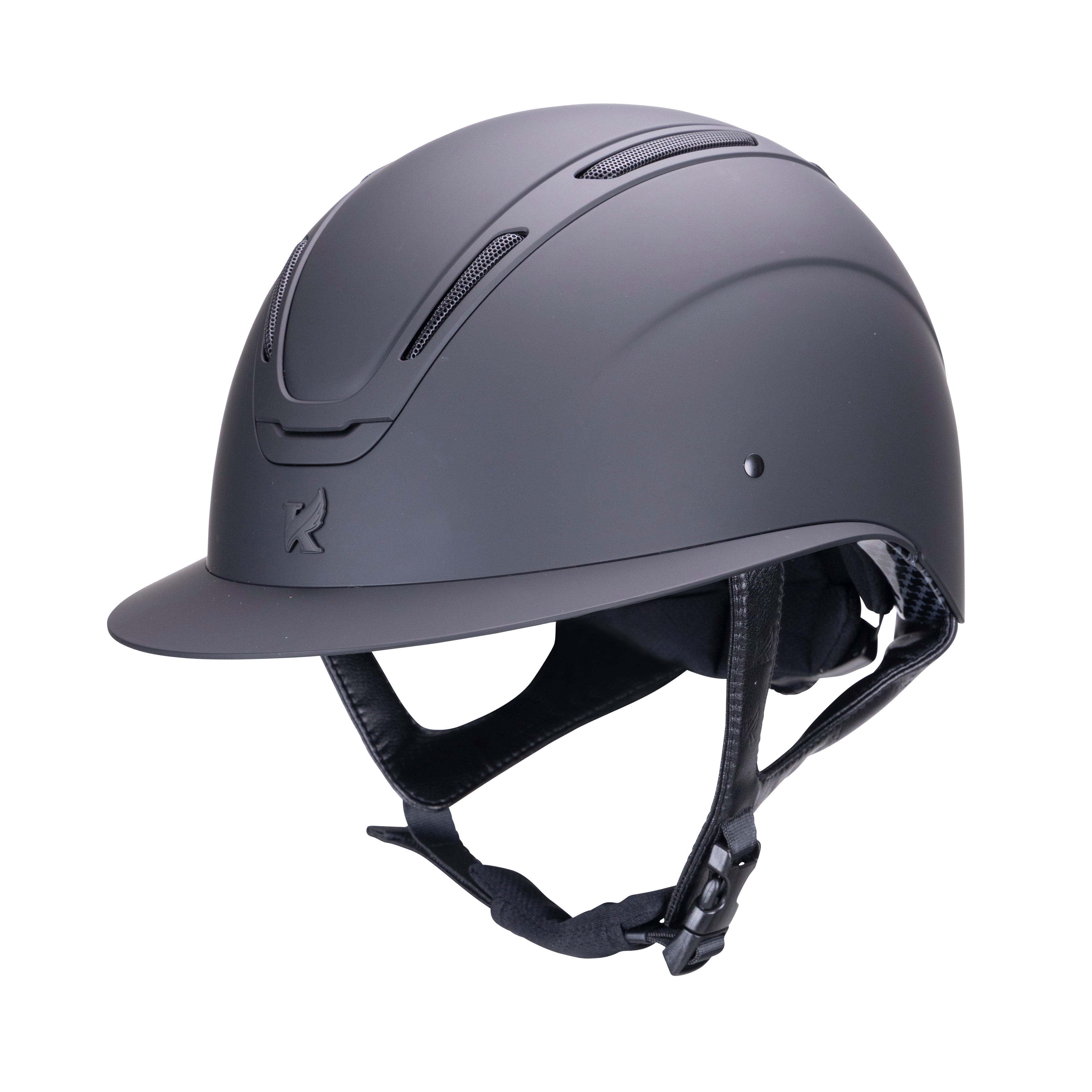 Shires Karben Amity SMRT Helmet-Helmet-Pegasus-Small (52-54cm)-Black-Evolution Equestrian Co.