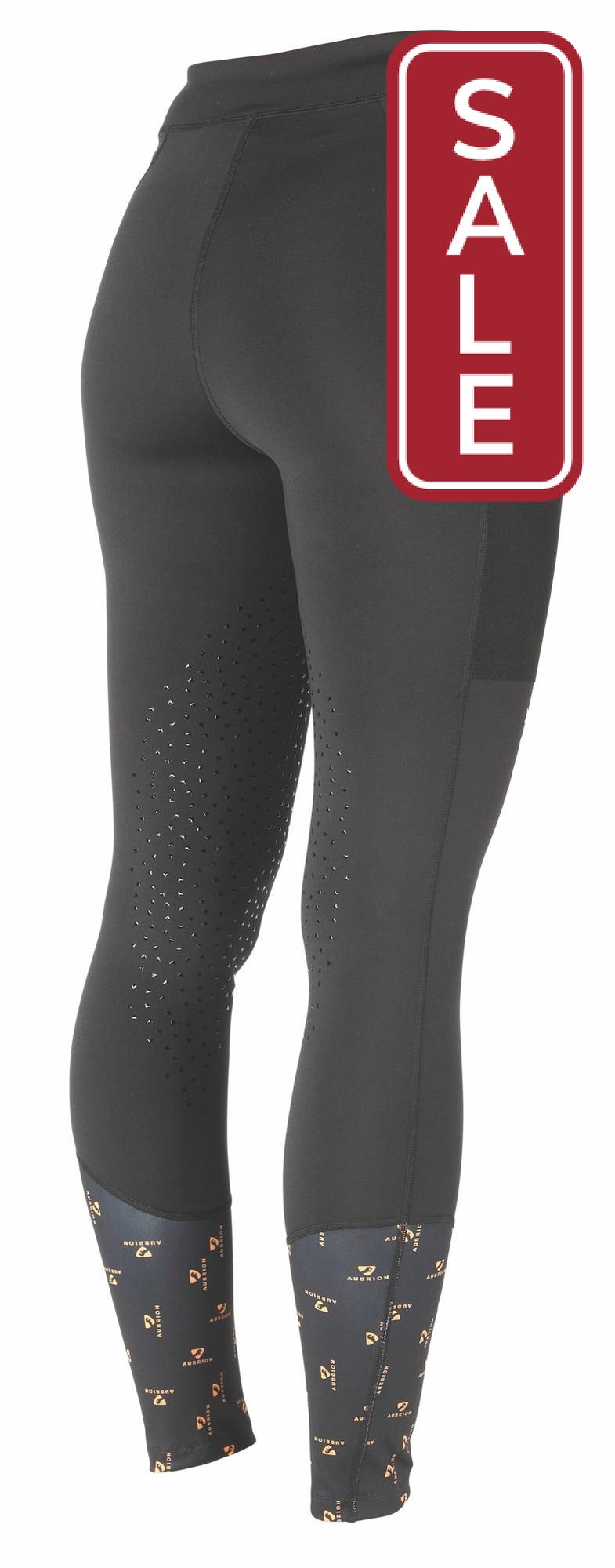 Shires Kids Aubrion Morden Summer Riding Tights-Breeches-Pegasus-5/6 years-Evolution Equestrian Co.