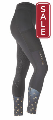 Shires Kids Aubrion Morden Summer Riding Tights-Breeches-Pegasus-5/6 years-Evolution Equestrian Co.