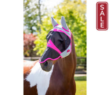 Load image into Gallery viewer, Shires Pro Air Motion Fly Mask with Ears and Nose-Fly Mask-Pegasus-Pony-Evolution Equestrian Co.
