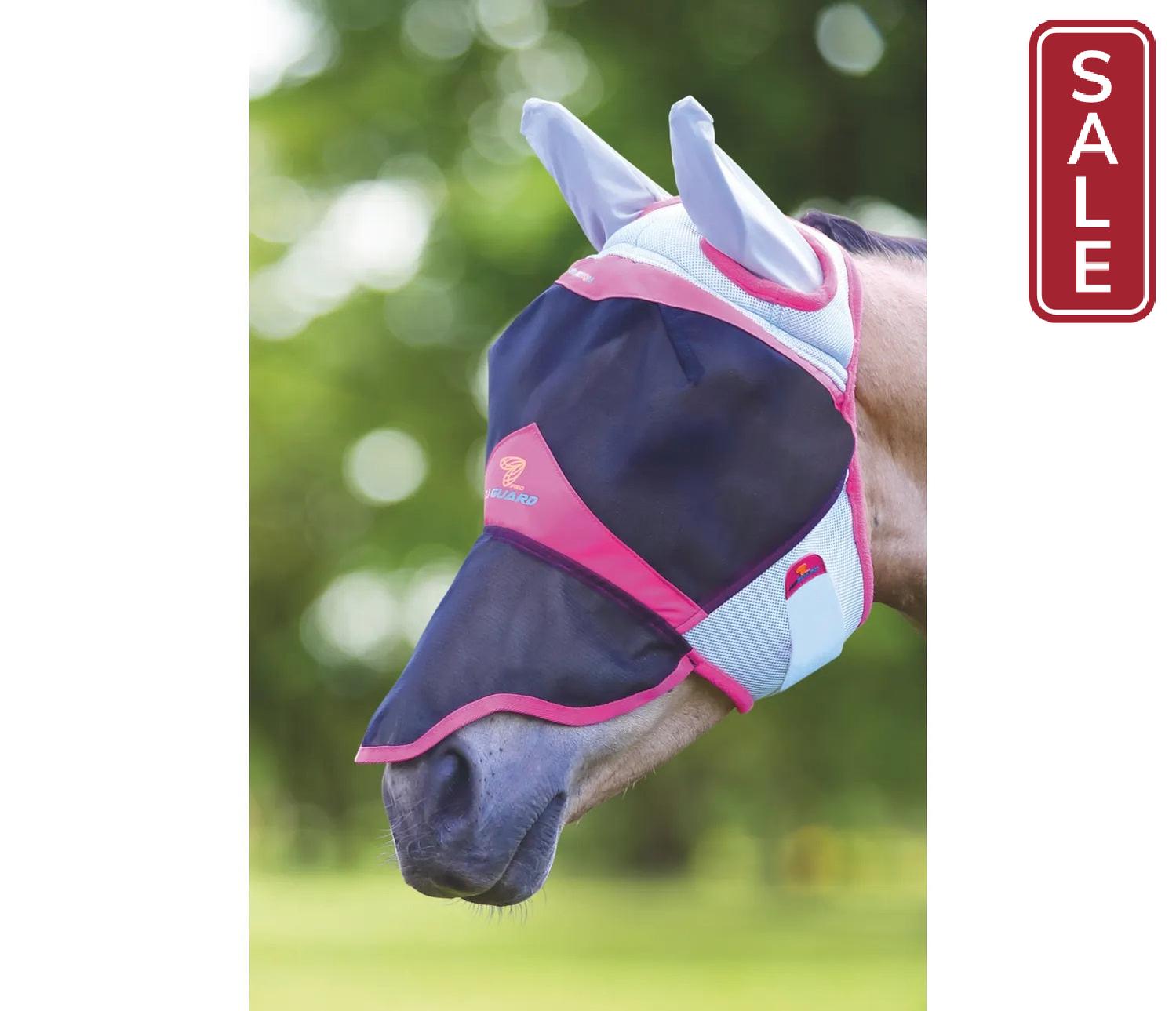 Shires Pro Air Motion Fly Mask with Ears and Nose-Fly Mask-Pegasus-Pony-Evolution Equestrian Co.