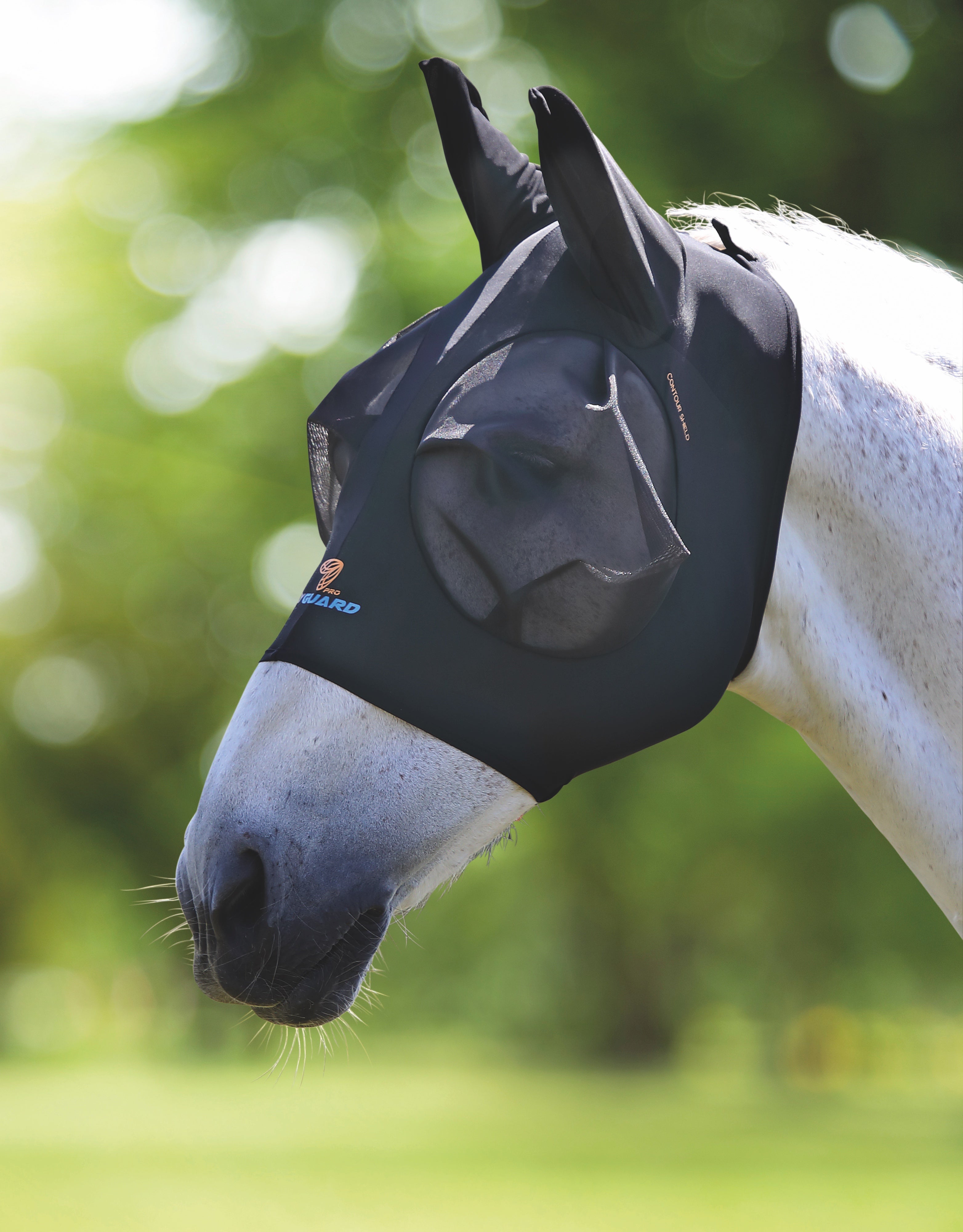 Shires Pro Stretch Fly Mask with Ears-Fly Mask-Pegasus-Small Pony-Evolution Equestrian Co.