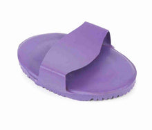 Load image into Gallery viewer, Shires Rubber Curry Comb-Horse Brush-Pegasus-Purple-Evolution Equestrian Co.

