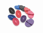 Shires Rubber Curry Comb-Horse Brush-Pegasus-Black-Evolution Equestrian Co.