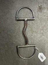 Load image into Gallery viewer, Shires Sweet Iron Mullen Mouth Dee Ring Snaffle 5&quot;-Bit-Consignment-Evolution Equestrian Co.
