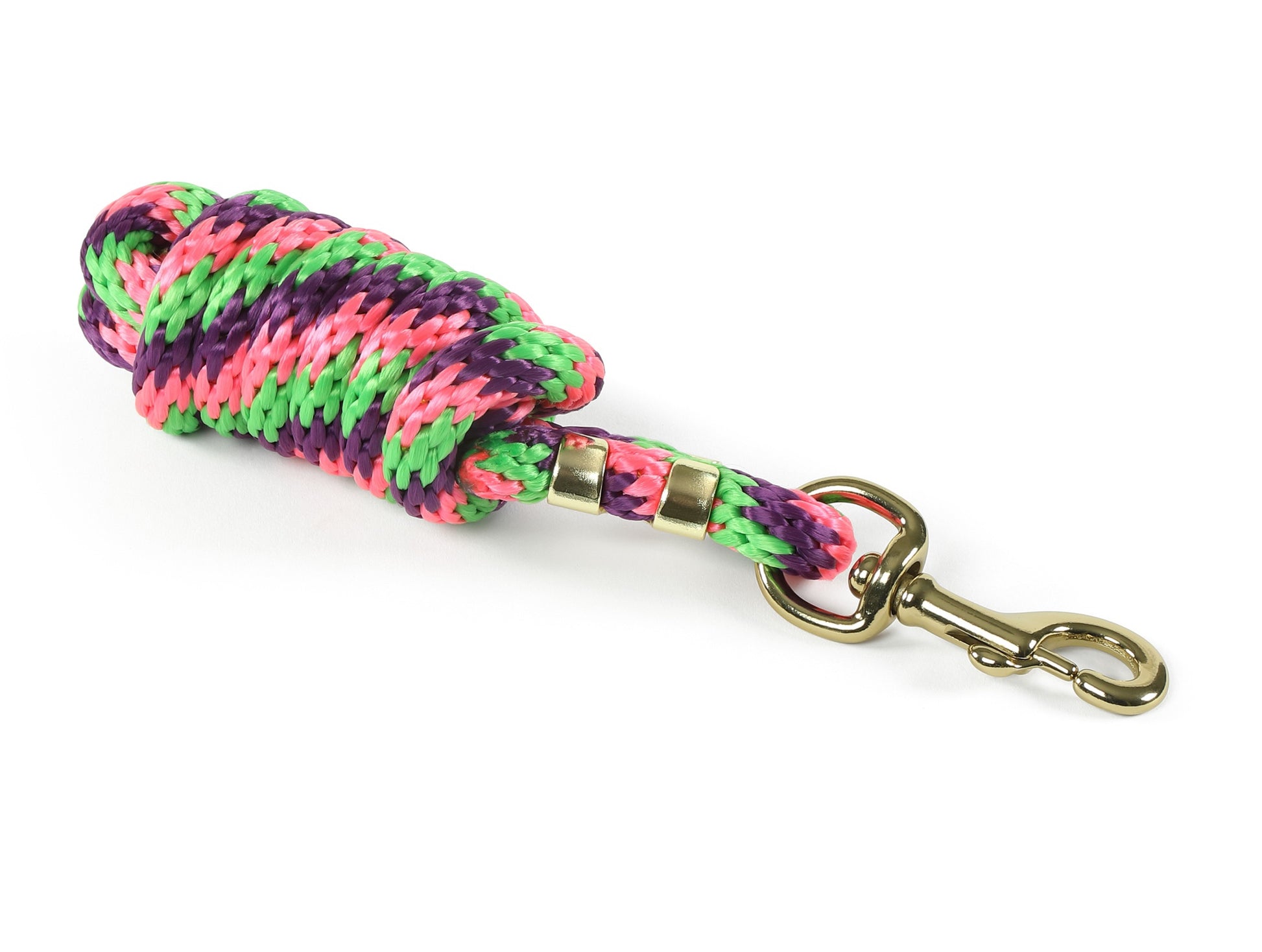 Shires Topaz Lead Rope-Lead Rope-Pegasus-Pink/Lime Green/Purple-Evolution Equestrian Co.