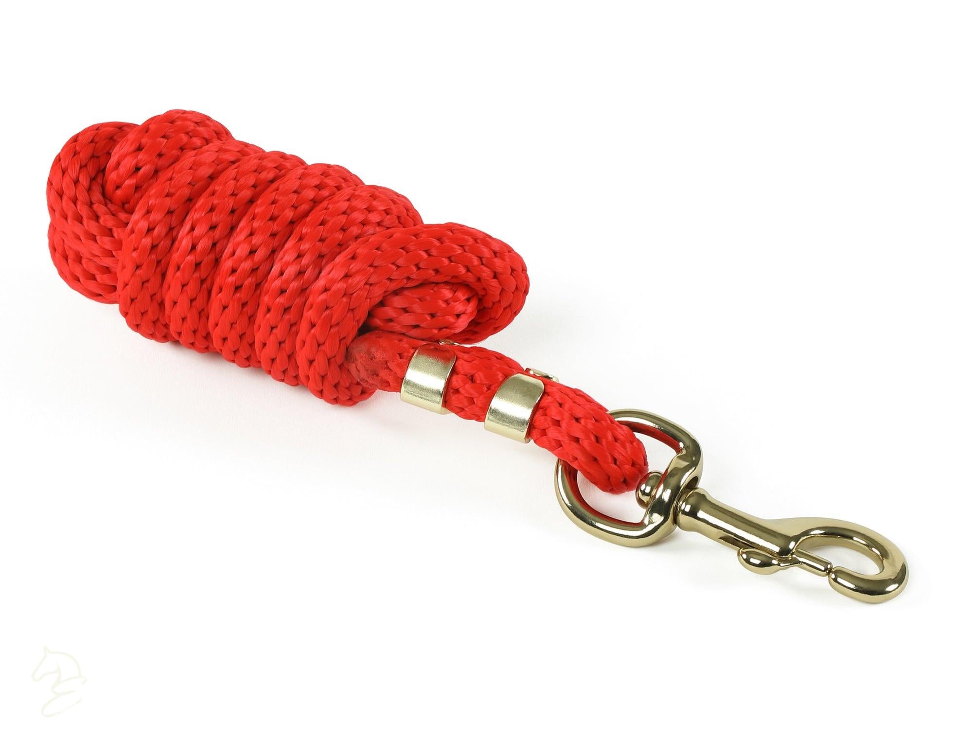 Shires Topaz Lead Rope-Lead Rope-Pegasus-Red-Evolution Equestrian Co.