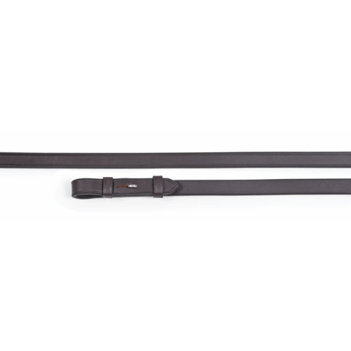 Shires Velociti GARA Plain Curb Rein-English Reins-Pegasus-Black-Evolution Equestrian Co.