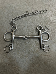 Short Shank Single Jointed Pelham 4.5"-Bit-Consignment-Evolution Equestrian Co.