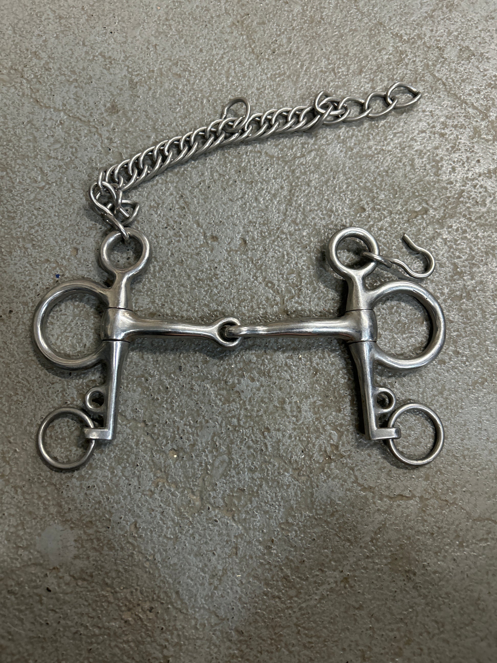 Short Shank Single Jointed Pelham 4.5"-Bit-Consignment-Evolution Equestrian Co.