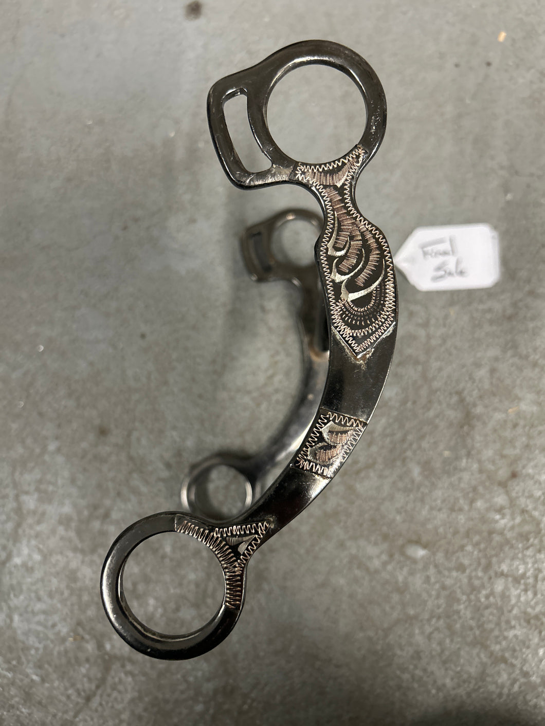 Short Shanked Western Show Bit-Bit-Consignment-Evolution Equestrian Co.