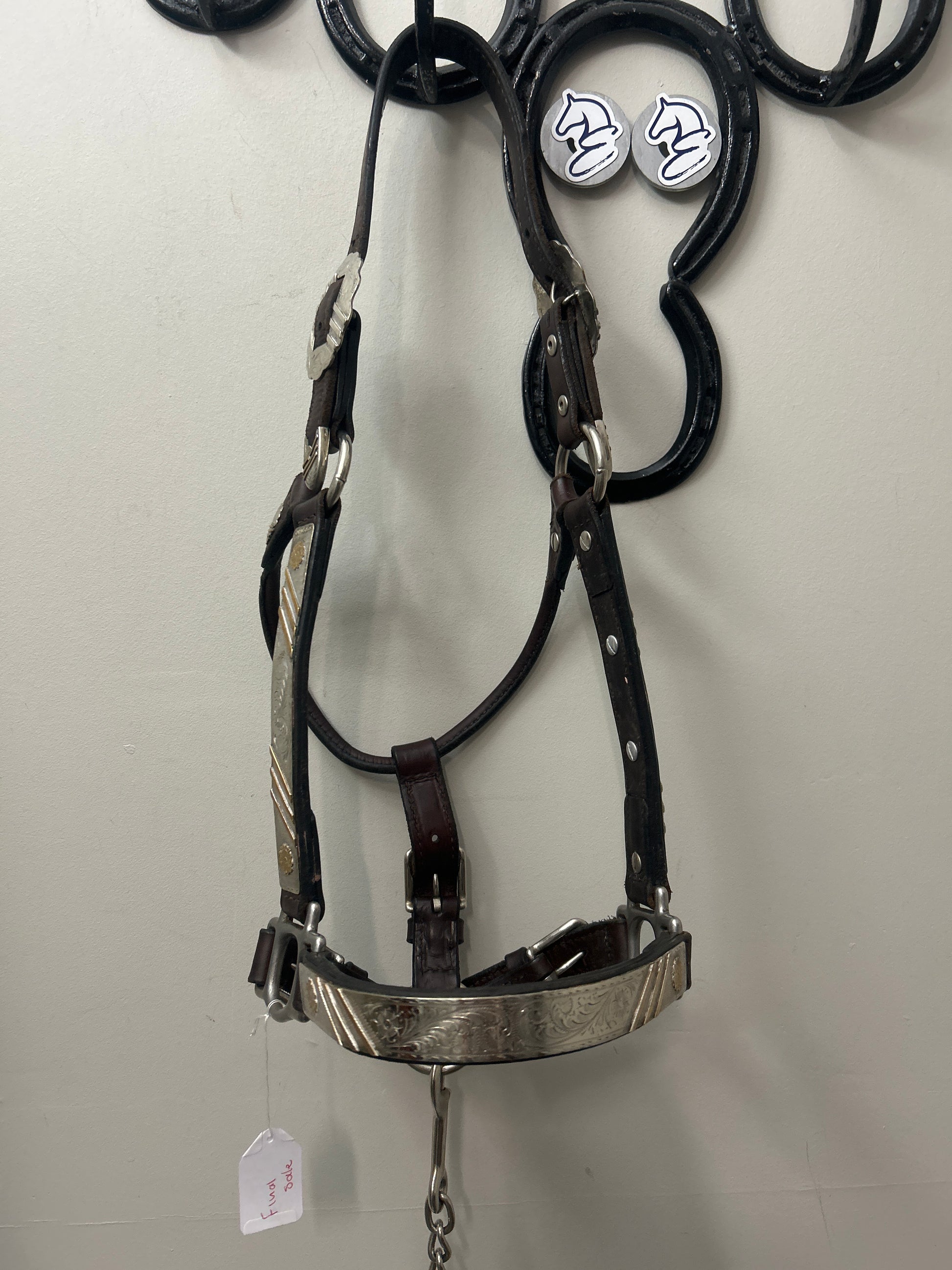 Show Halter with Lead-Show Halter-Consignment-Evolution Equestrian Co.