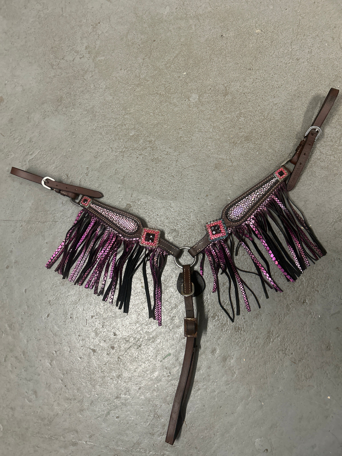 Shownman Pink Pony Tack Set
