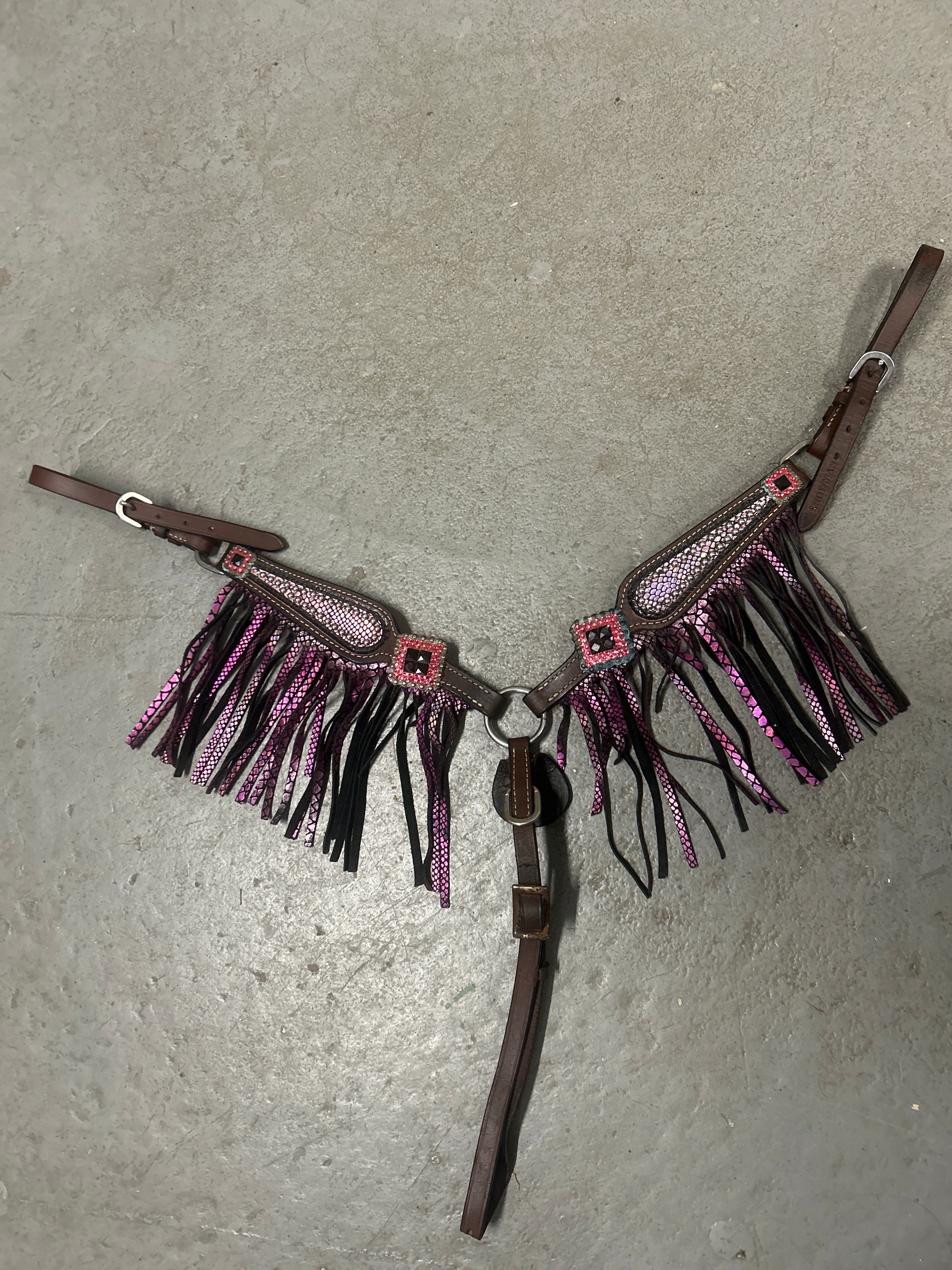 Shownman Pink Pony Tack Set-Western Tack-Consignment-Evolution Equestrian Co.