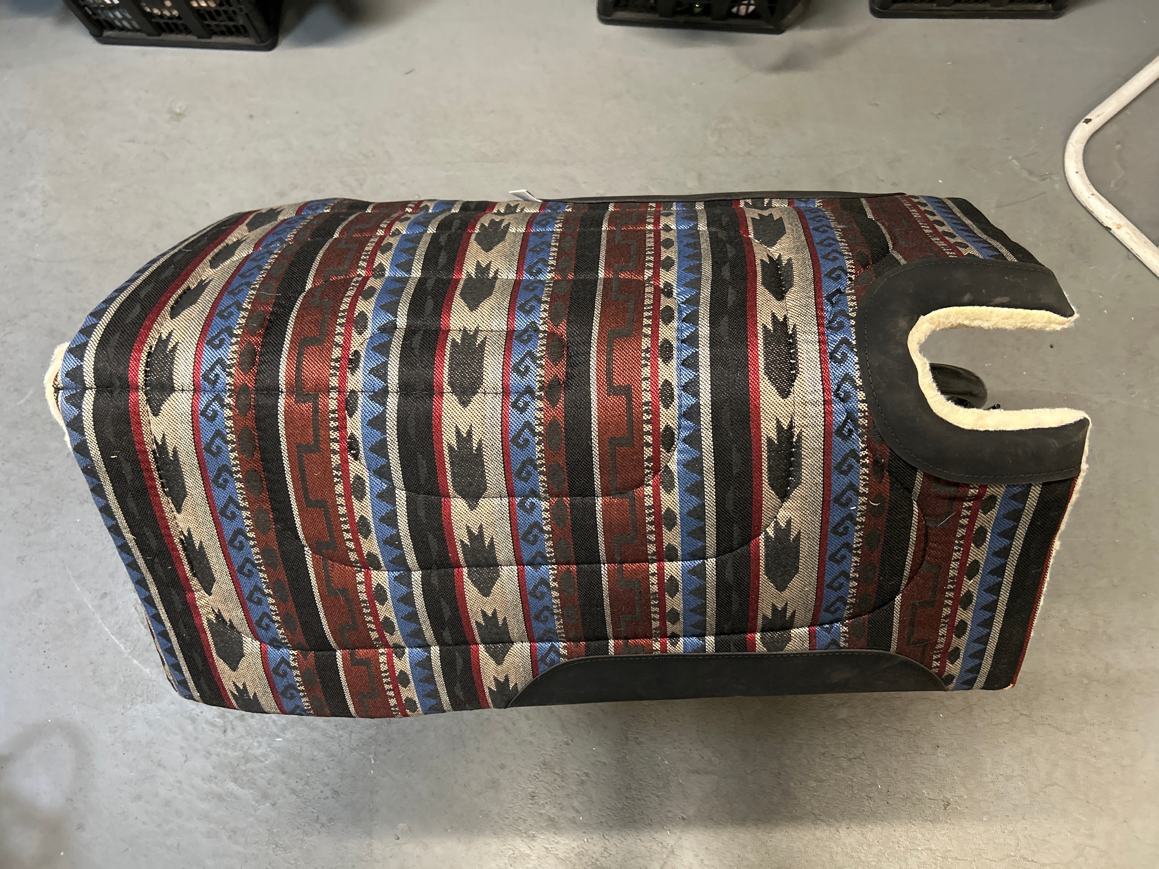 Sierra Herculon Cut Back Pad 30"x32"-Western Saddle Pad-Consignment-Evolution Equestrian Co.