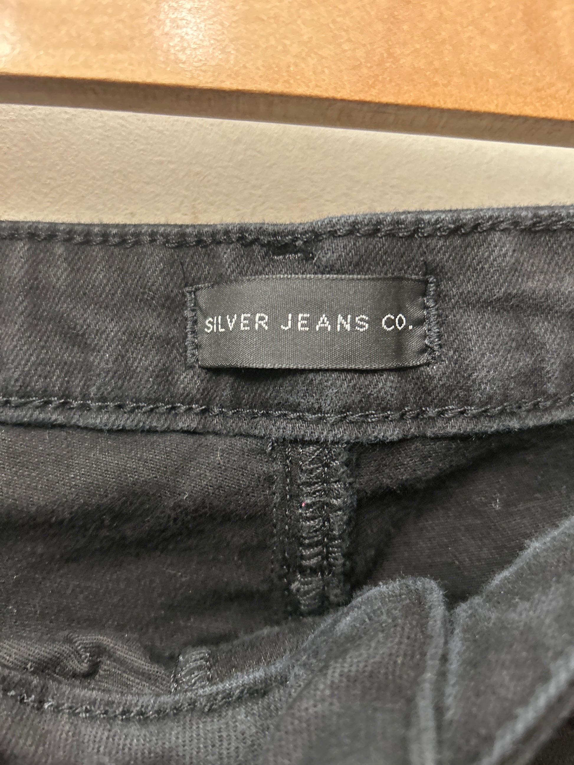 Silver Black Jeans 26-Jeans-Consignment-Evolution Equestrian Co.