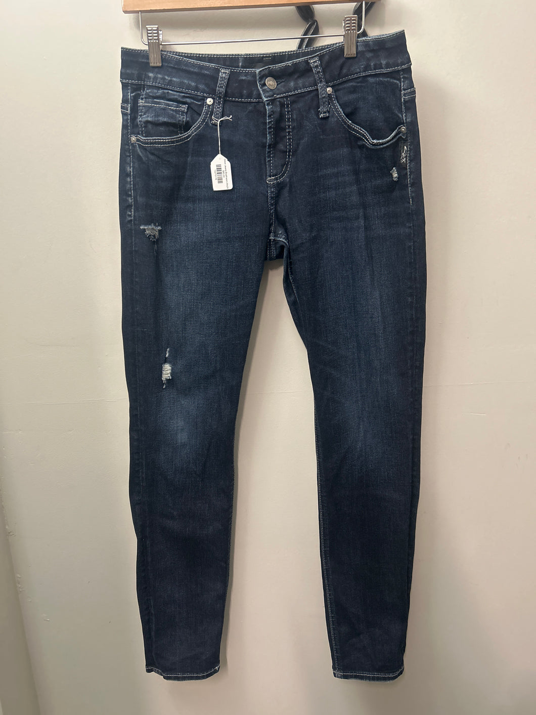 Silver Jeans Boyfriend 29x29-Jeans-Consignment-Evolution Equestrian Co.