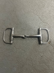 Single Jointed Dee Ring Snaffle 5-1/2"-Bits-Consignment-Evolution Equestrian Co.