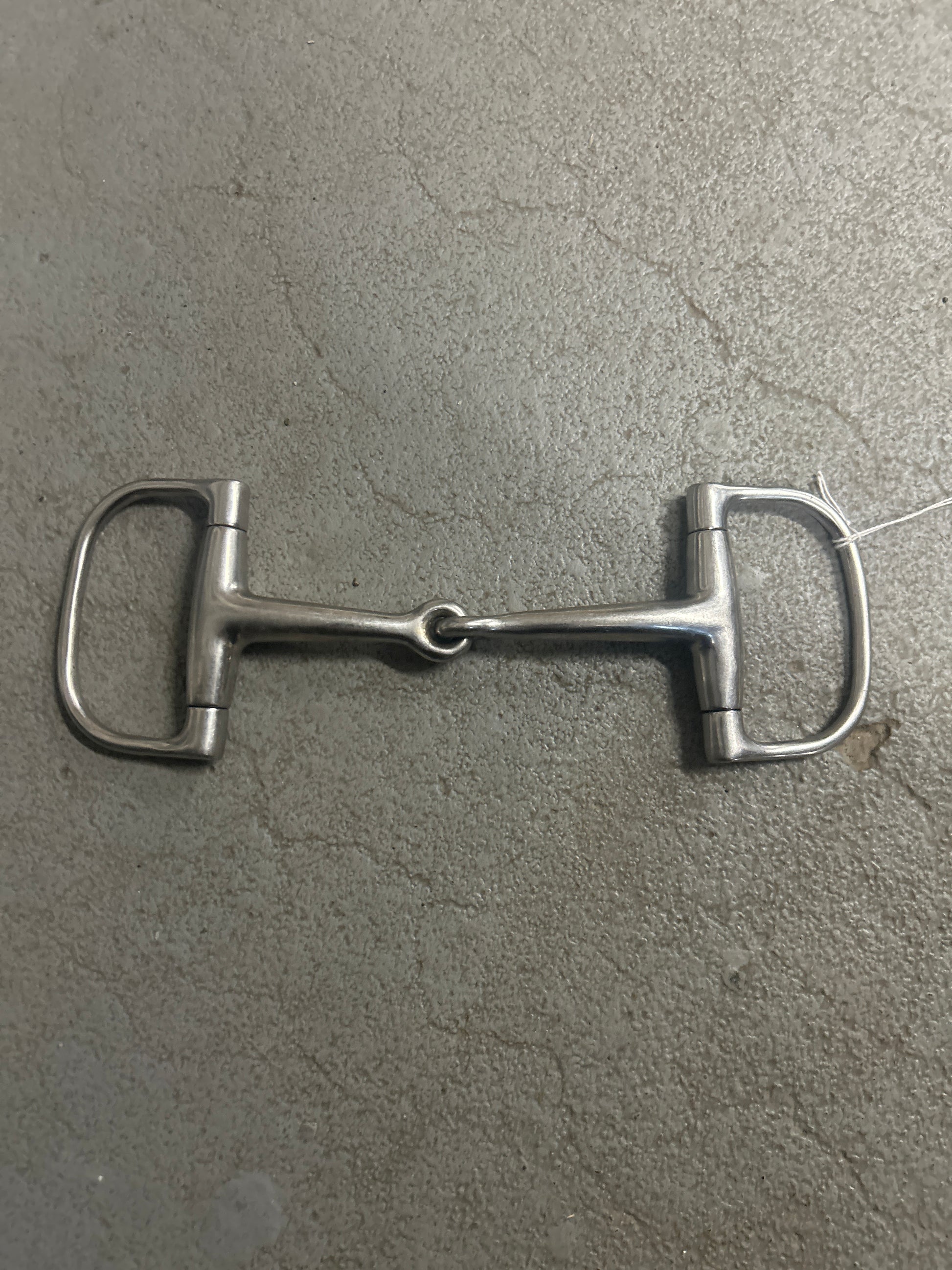 Single Jointed Dee Ring Snaffle 5-1/2"-Bits-Consignment-Evolution Equestrian Co.