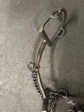 Load image into Gallery viewer, Single Jointed Dee Ring Snaffle with Hooks 5&quot;-Bit-Consignment-Evolution Equestrian Co.

