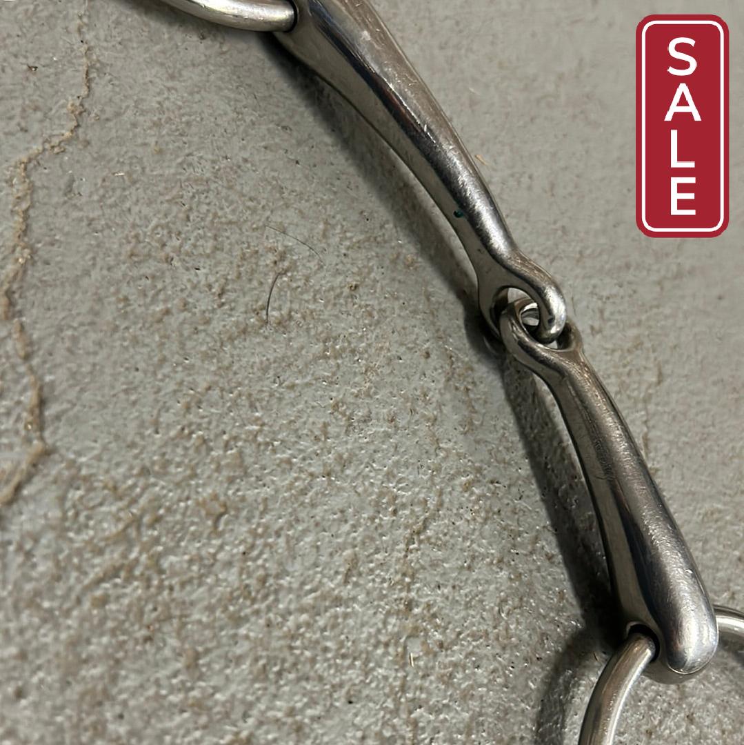 Single Jointed Loose Ring Snaffle 5.25"-Bits-Consignment-Evolution Equestrian Co.
