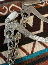 Load image into Gallery viewer, Sliester Engraved Hackamore Shanks-Bitless Bridle-Consignment-Evolution Equestrian Co.
