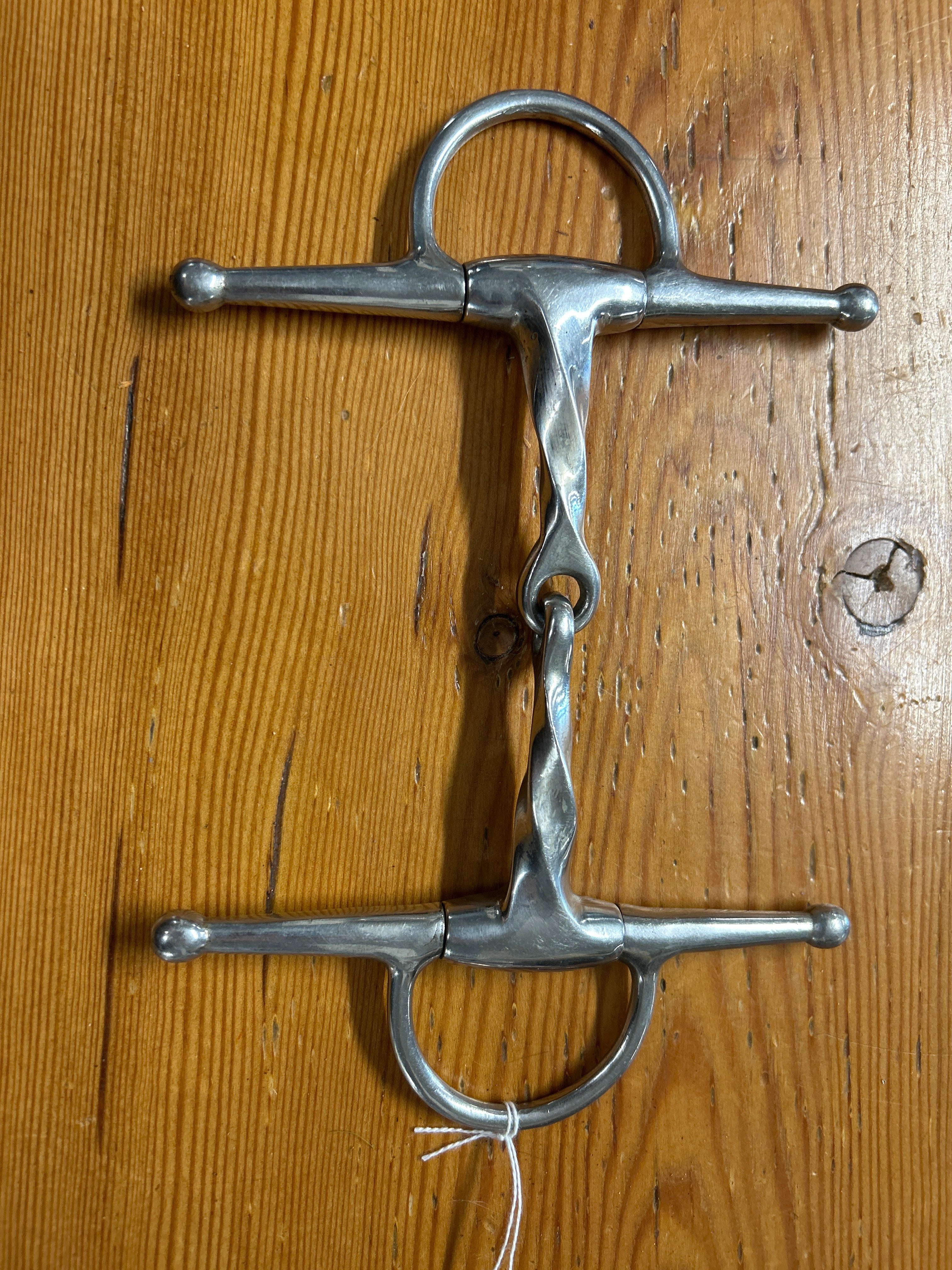 Slow Twist Full Cheek Snaffle 5"-Horse Bits-Consignment-Evolution Equestrian Co.