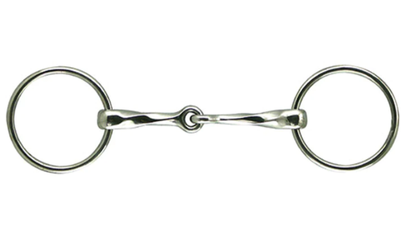 Slow Twist Loose Ring Snaffle-Bits-Can Pro Equestrian Supply-5"-Evolution Equestrian Co.