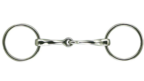 Slow Twist Loose Ring Snaffle-Bits-Can Pro Equestrian Supply-5