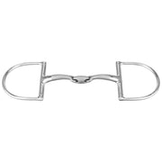 Sprenger Satinox Double Jointed D-Ring-Bits-Can Pro Equestrian Supply-115 mm / 4.5"-Evolution Equestrian Co.