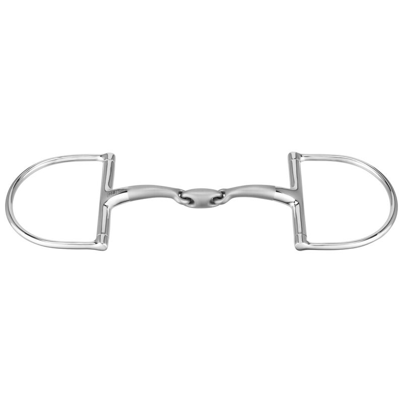 Sprenger Satinox Double Jointed D-Ring-Bits-Can Pro Equestrian Supply-115 mm / 4.5"-Evolution Equestrian Co.