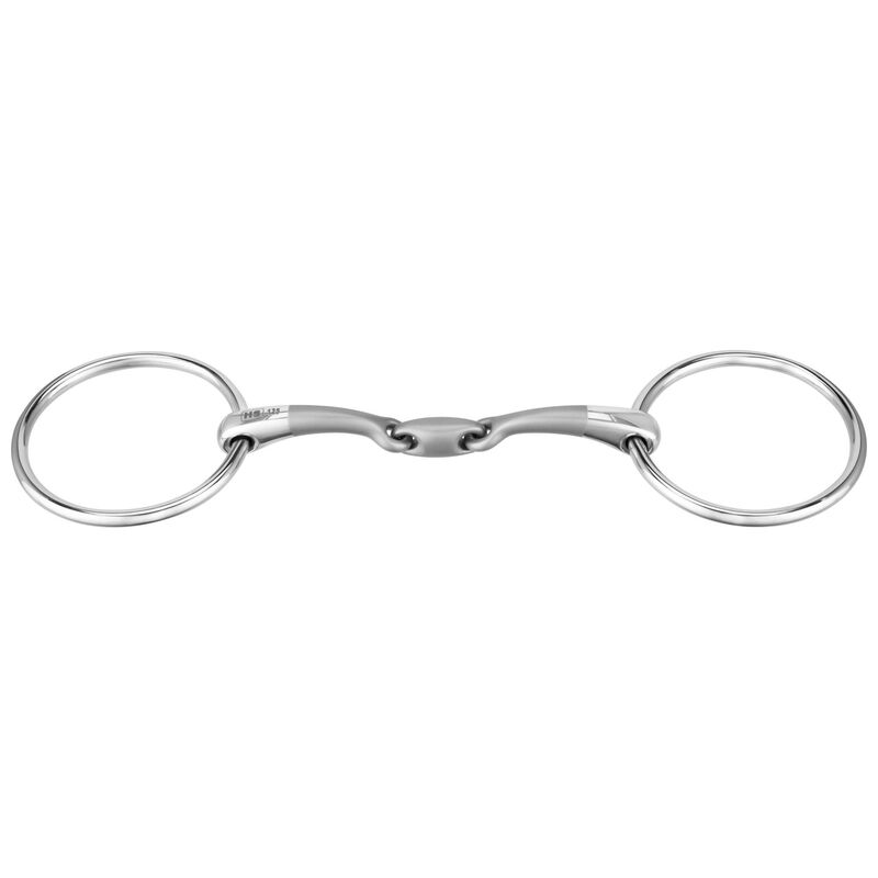 Sprenger Satinox Double Jointed Loose Ring Snaffle-Bits-Can Pro Equestrian Supply-115 mm / 4.5" / 12mm-Evolution Equestrian Co.