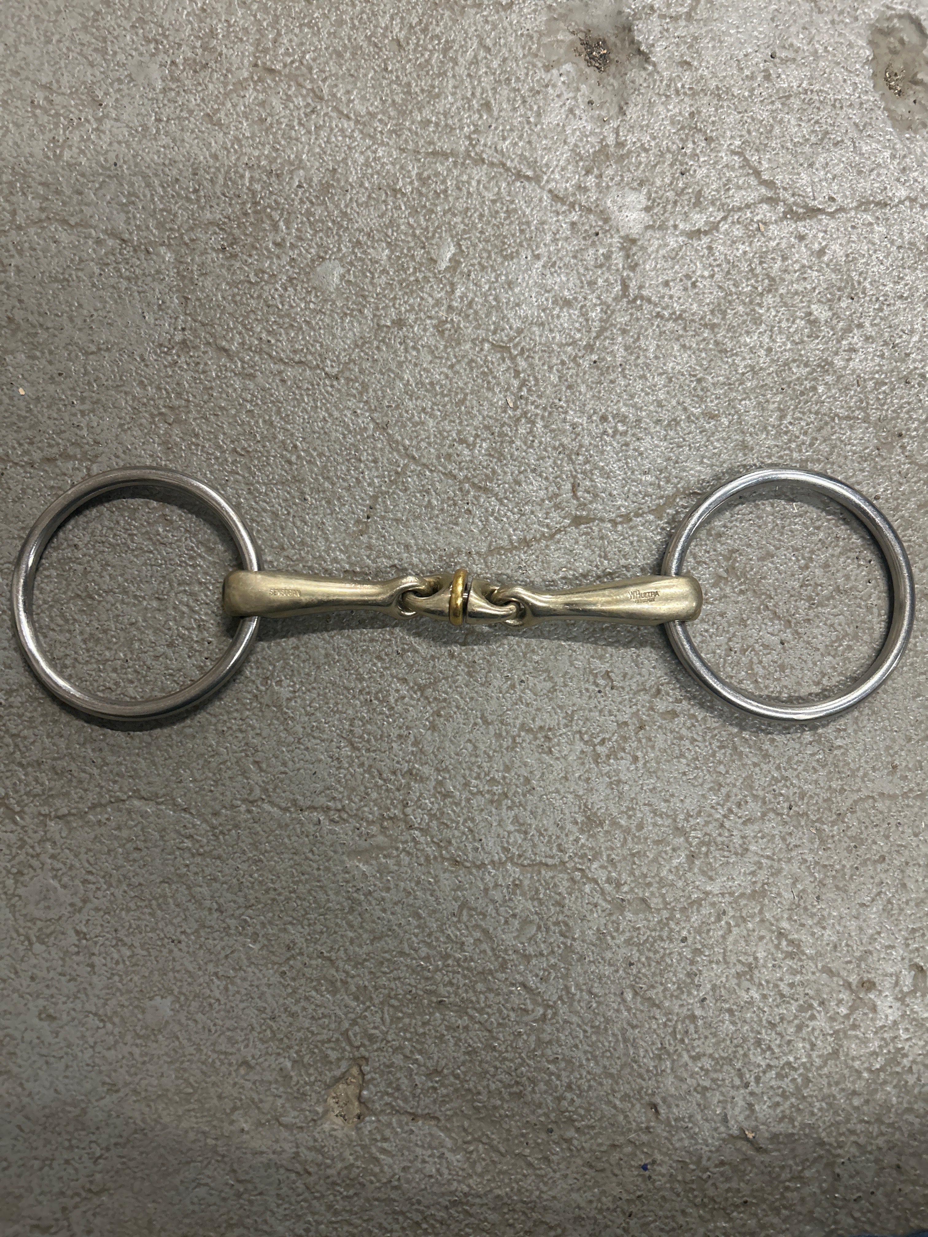 Sprenger Sensogram WH Ultra Loose Ring Snaffle 5"-Bit-Consignment-Evolution Equestrian Co.