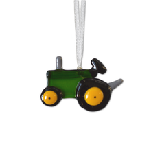 Load image into Gallery viewer, Station pôle Nord inc. - Décoration pour le sapin Tracteur: Rouge-Station pôle Nord inc.-Evolution Equestrian Co.
