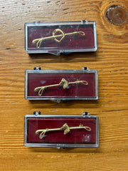 Stock Tie Pin-Accessories-Consignment-Classic Stirrup - Gold-Evolution Equestrian Co.