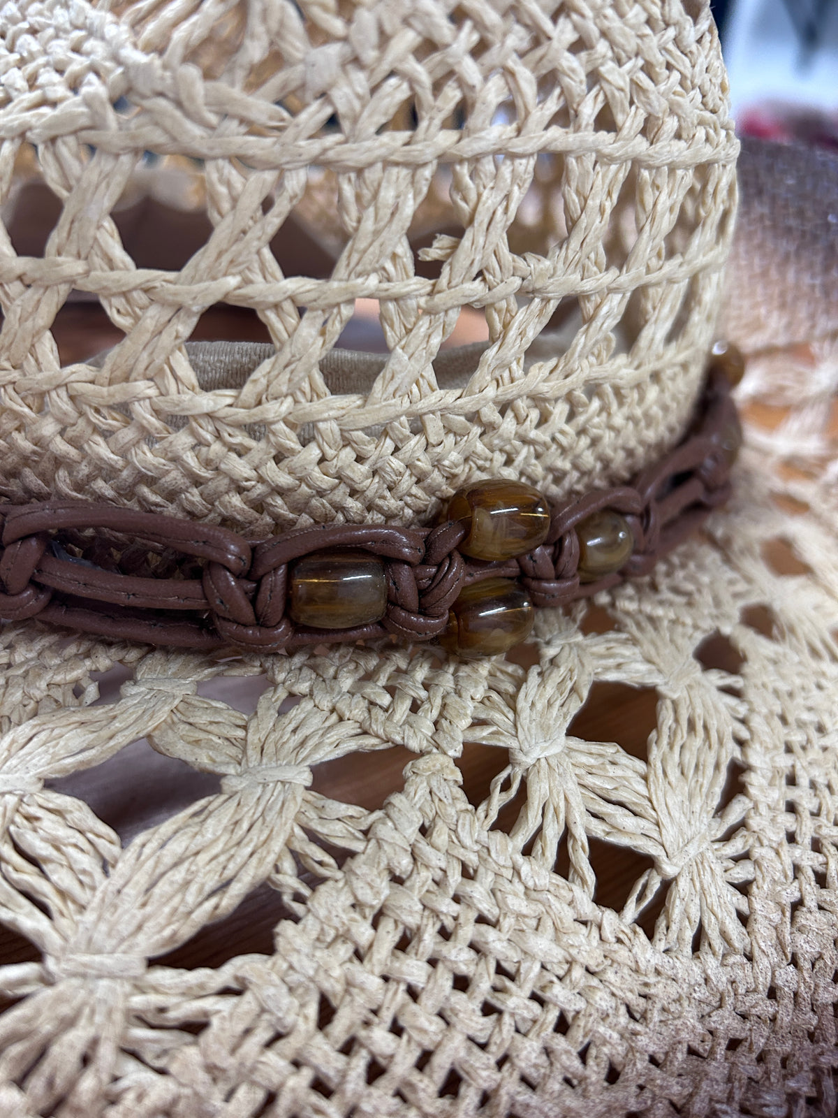 Straw Cowboy Hat-Western Shirt-Consignment-Evolution Equestrian Co.