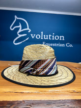 Load image into Gallery viewer, Straw Sun Hat-Hat-Consignment-Hat Band-Evolution Equestrian Co.
