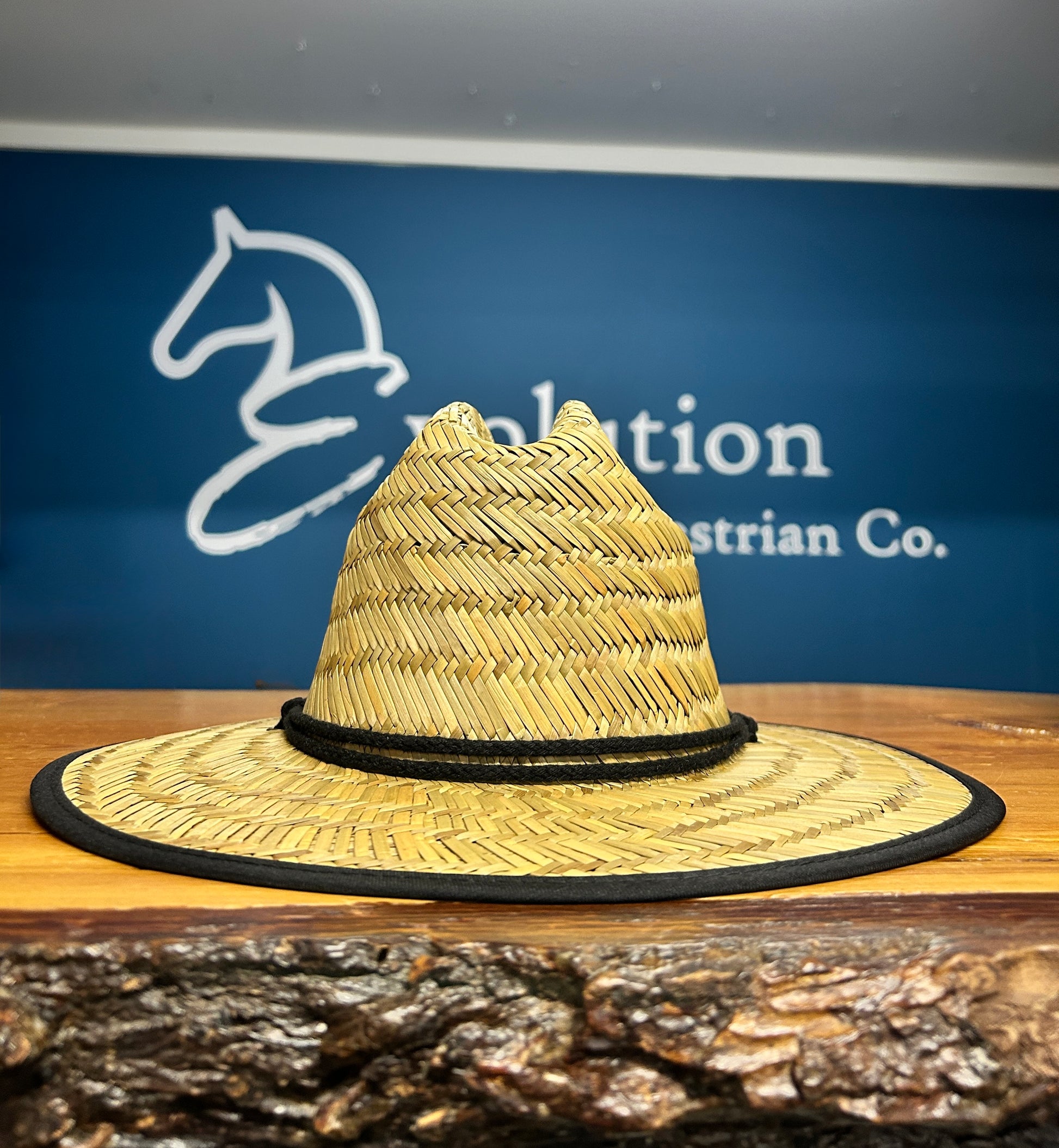 Straw Sun Hat-Hat-Consignment-Hat Band-Evolution Equestrian Co.