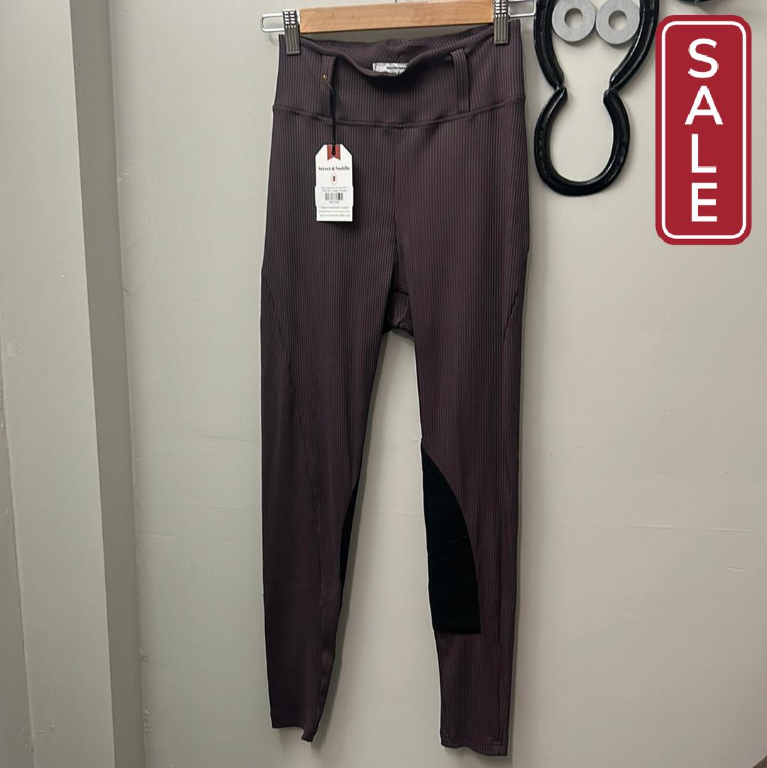 Street & Saddle Bronco Knee Patch Riding Leggings-Clothing-Consignment-Small-Black-Evolution Equestrian Co.