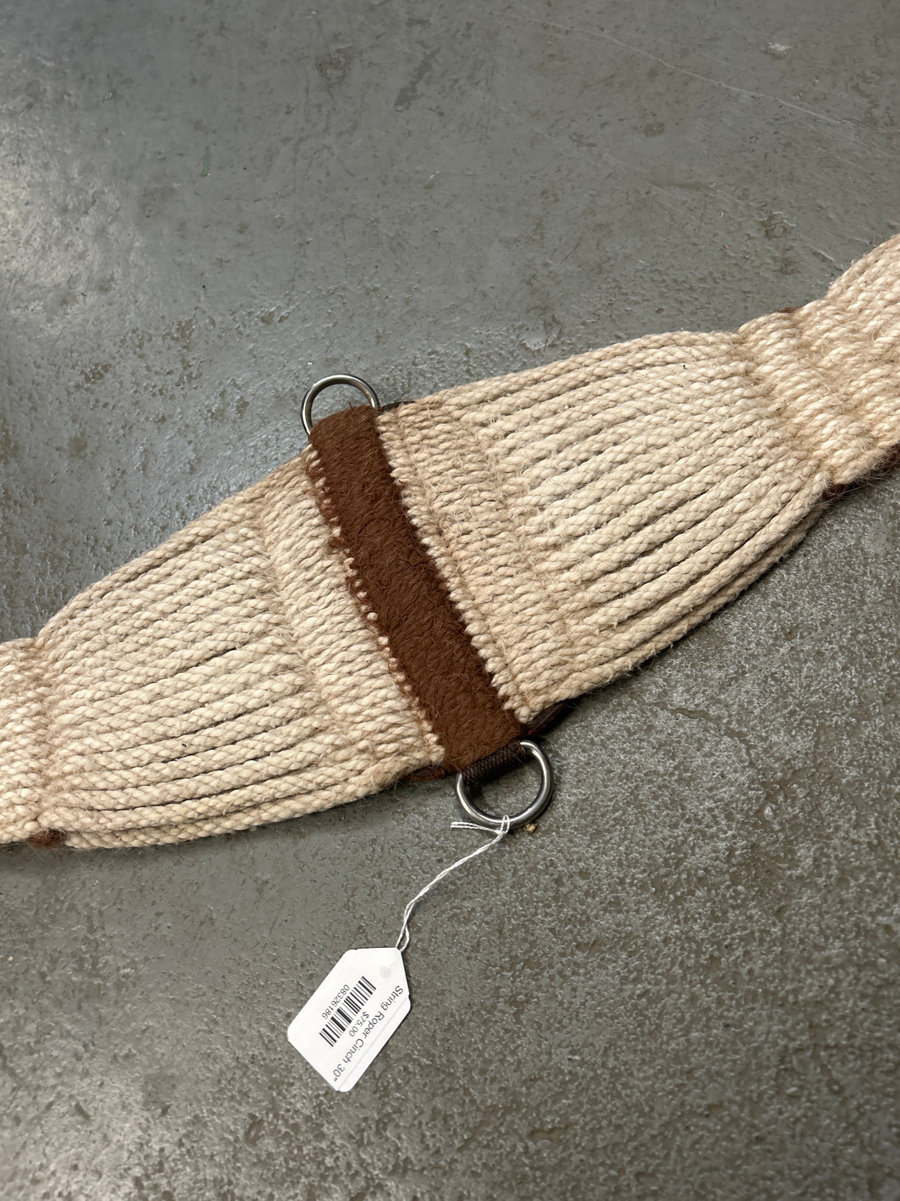 String Roper Cinch 30"-Western Cinch-Consignment-Evolution Equestrian Co.
