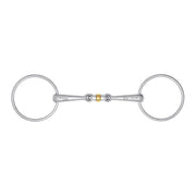 Stubben Easy Control Soft Roll Double Jointed Loose Ring Snaffle-Bit-Stubben North America-5"-Evolution Equestrian Co.