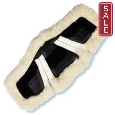 Stubben Equi-Soft Girth Pad Lambskin-English Girth-Stubben North America-Standard (40-45) White-Evolution Equestrian Co.