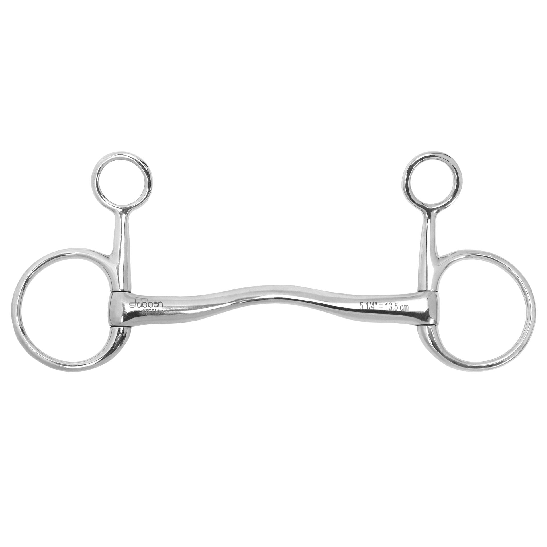 Stubben Fine Line Mullen Baucher-Bit-Stubben North America-5"-Evolution Equestrian Co.