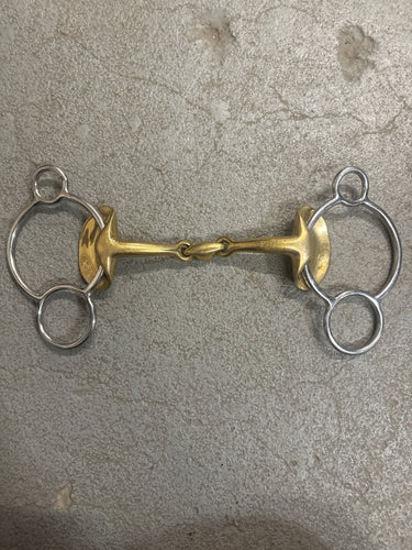 Stubben Golden Wing 3 Gag Bit-Bit-Consignment-Evolution Equestrian Co.