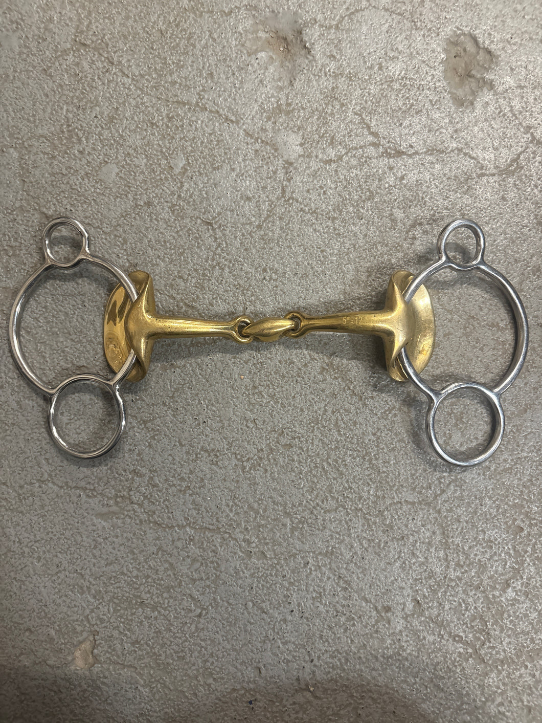 Stubben Golden Wing 3 Gag Bit-Bit-Consignment-Evolution Equestrian Co.
