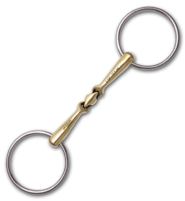 Stubben Quick Contact Loose Ring Snaffle-Bits-Stubben North America-5"-Evolution Equestrian Co.